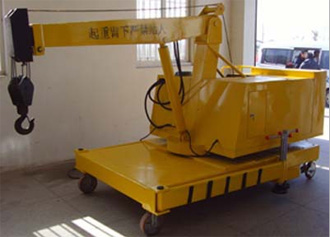 360度手動(dòng)液壓旋轉吊車(chē)